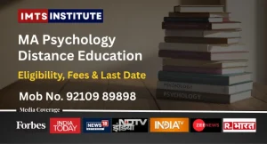 MA Psychology Distance Education