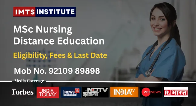 MSc Nursing Distance Education
