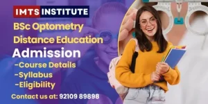 BSc Optometry Distance Education