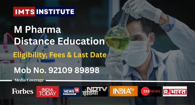 M Pharma Distance Education