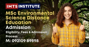 MSc Environmental Science Distance Education