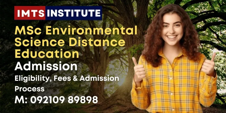 MSc Environmental Science Distance Education