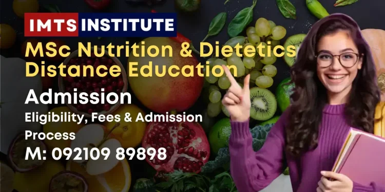 MSc Nutrition Dietetics Distance Education