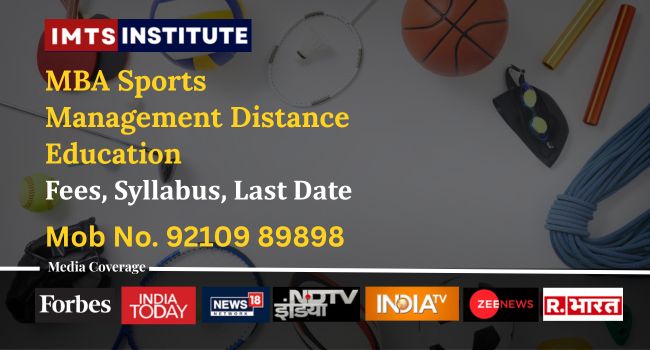 MBA Sports Management Distance Education