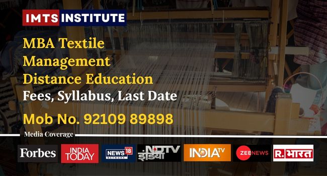 MBA Textile Management Distance Education