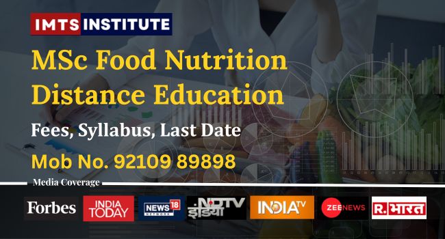 MSc Food Nutrition Distance Education