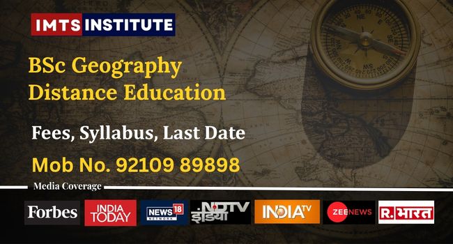 BSc Geography Distance Education