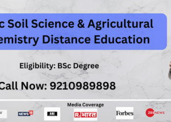 MSc Soil Science & Agricultural Chemistry Distance Education