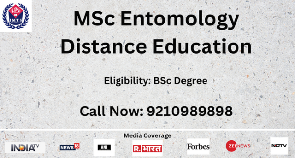 MSc Entomology Distance Education