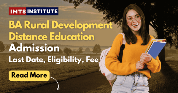 BA Rural Development Distance Education